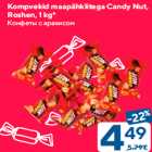 Allahindlus - Kompvekid maapähklitega Candy Nut,
Roshen, 1 kg*
