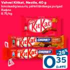 Allahindlus - Vahvel Kitkat, Nestle, 40 g

