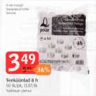 Teeküünlad 8 h 50 tk/pk