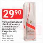 Alkohol - Prantsusmaa kaitstud päritolunimetusega kvaliteetvahuvein Mumm Cordon Rouge Brut