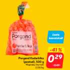 Allahindlus - Porgand Kadarbiku
(pestud), 500 g