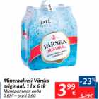 Магазин:Maxima,Скидка:Минеральная вода