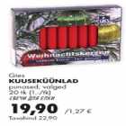 Allahindlus - Kuuseküünlad