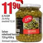 Selver rohelised herned