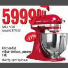 Allahindlus - KitchenAid mikser Artisan