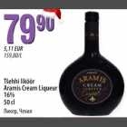 Alkohol - Tšehhi liköör Aramis Cream Liqueur