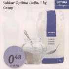 Allahindlus - Suhkur Optima Linija, 1 kg