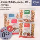 Allahindlus - Kreekerid Optima Linija, 150 g