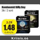 Магазин:Grossi,Скидка:Презервативы Billy Boy