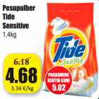 Allahindlus - Pesupulber
Tide
Sensitive
1,4kg
