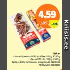 Oskar .Kauaküpsetatud BBQ sisefilee, 500 g .Texas BBQ ribi, 700 g 