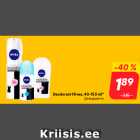 Deodorant Nivea, 40-150 ml*