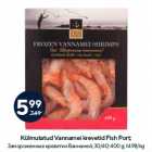 Allahindlus - Külmutatud Vannamei krevetid Fish Port