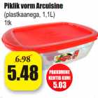 Piklik vorm Arcuisine