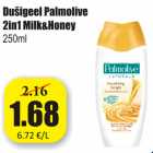 Dušigeel Palmolive 2in1 Milk&Honey 250 ml