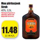 Allahindlus - Muu piiritusjook
Stroh
