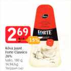 Kõva juust Forte Classico 26%