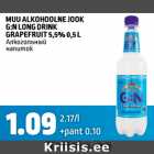 MUU ALKOHOOLNE JOOK G:N LONG DRINK GRAPEFRUIT