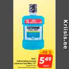 Antibakteriaalne
suuvesi
Listerine Cool Mint, 1 l**