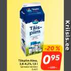 Täispiim Alma,
3,8-4,2%, 1,5 l