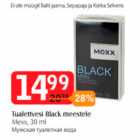 Tualettvesi Black meestele
