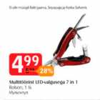 Multitööriist LED-valgusega 7 in 1