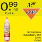 Allahindlus - Schweppes Russchian