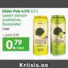 Siider Puls 4,5%, 0,5 L