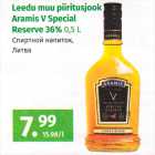 Leedu muu piiritusjook Aramis V Special reserve