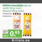 Balbino koorejäätis 200 ml