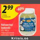 Allahindlus - Rafineeritud kookosõli KTC, 500 g