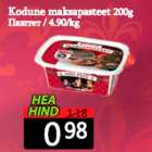 Allahindlus - Kodune maksapasteet 200g
