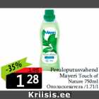 Allahindlus - Pesuloputusvahend
Mayeri Touch of
Nature 750ml