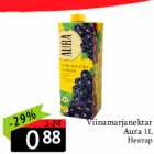 Viinamarjanektar
Aura 1L
