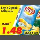 Lay's 2-pakk