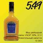 Allahindlus - Muu piiritusjook
Aramis VSOP 30%, 0,5 l
