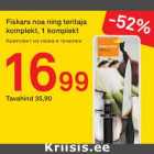 Allahindlus - Fiskars noa ning teritaja komplekt