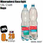 Allahindlus - Mineraalvesi Rasa light
