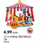 Micki mäng „Pipi tsirkus”,
1tk