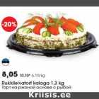 Allahindlus - Rukkileivatort kalaga 1,3 kg