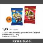 Cloetta vahukommid glasuuris Polly Original
või Milkchoco 130 g