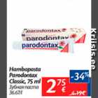 Allahindlus - Hambapasta Parodontax Classic, 75 ml