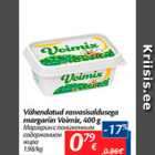 Allahindlus - Vähendatud rasvasisaldusega margariin, 400 g