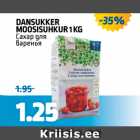 DANSUKKER MOOSISUHKUR 1 KG