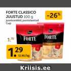 FORTE CLASSICO
JUUSTUD 100 g