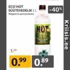 Allahindlus - ECO HOT
SÜÜTEVEDELIK 1 L