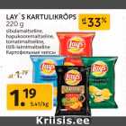 LAY´S KARTULIKRÕPS
220 g