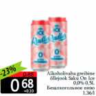 Allahindlus - Alkoholivaba greibine
õllejook Saku On Ice

