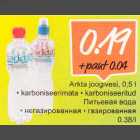 Allahindlus - Arkta joogivesi, 0,5 l . kаrbоnisееrimаtа 
. kаrbоnisееritud 