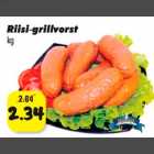 Riisi-grillvorst kg